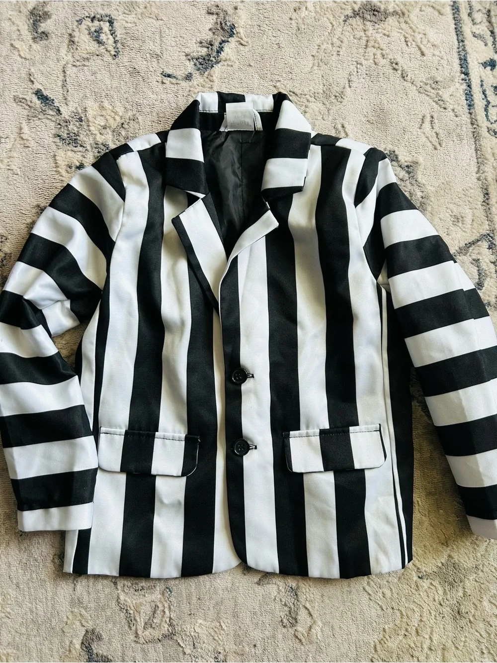 Black & White Striped Blazer - Beetlejuice costume.